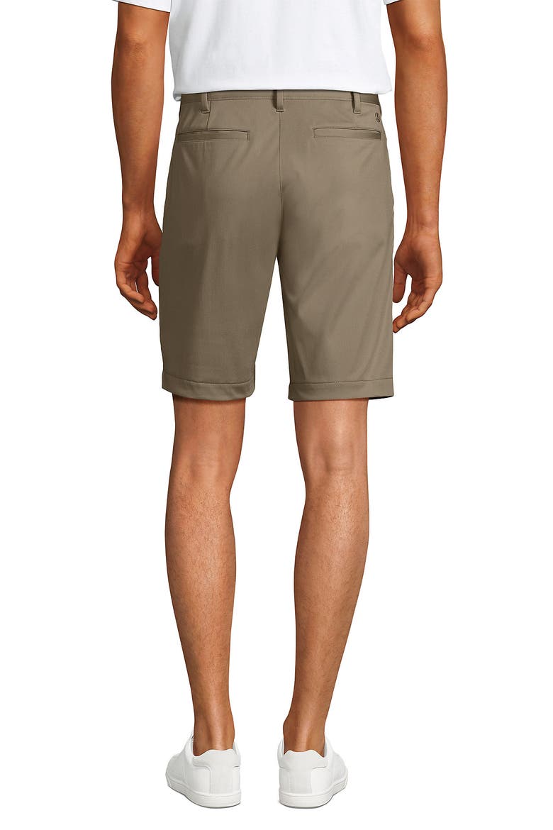 Traditional Fit 9" Flex Performance Golf Shorts, Alternate, color, Khaki