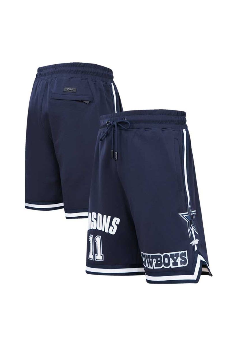 PRO STANDARD Men's Pro Standard Micah Parsons Navy Dallas Cowboys Player Name & Number Shorts, Main, color, 