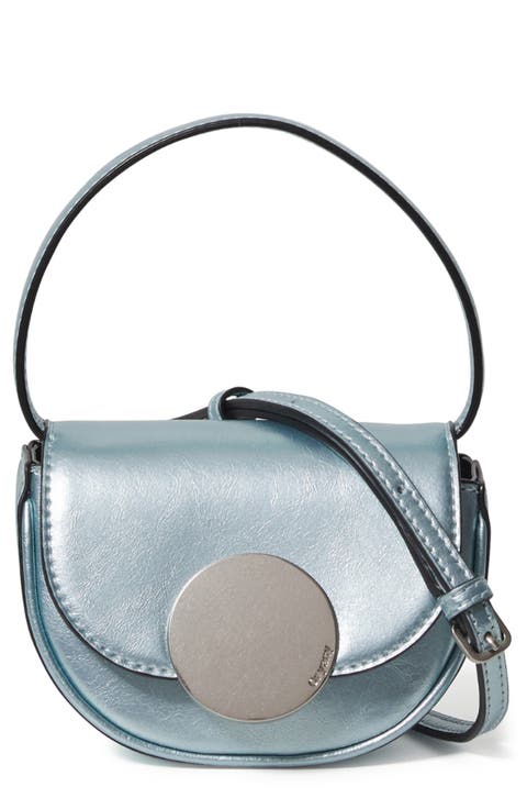 Petite Lottie Leather Top Handle Bag