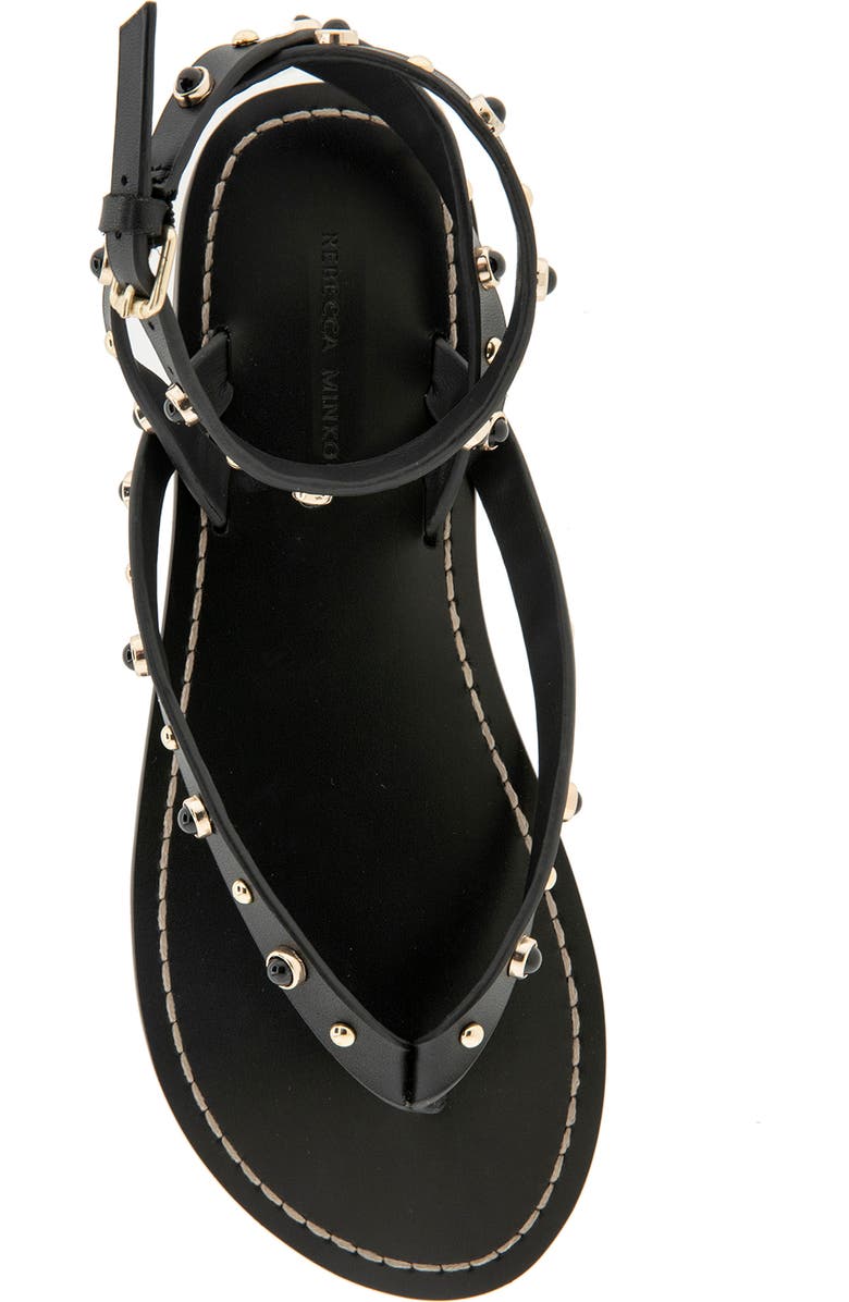 Rebecca Minkoff Jamie Ankle Strap Sandal, Alternate, color, Black