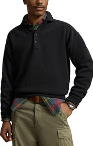 Polo Ralph Lauren Sueded Heritage Rib Knit Sweatshirt
