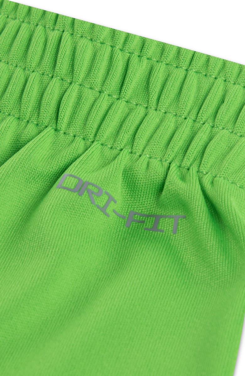 Nike Dry Dropset T-Shirt & Shorts Set, Alternate, color, Mean Green