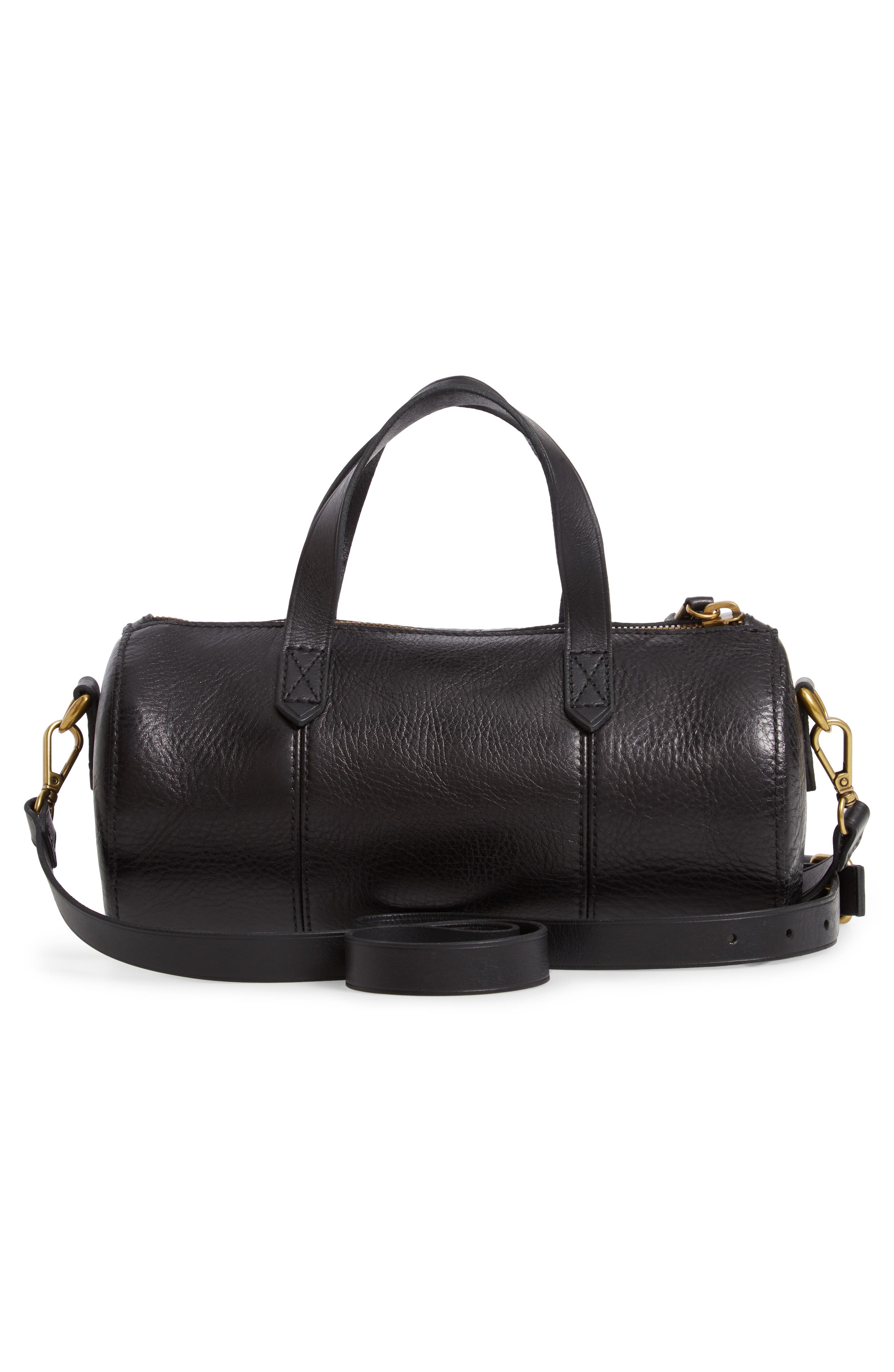 The Mini Transport Duffle Bag, Alternate, color, TRUE BLACK