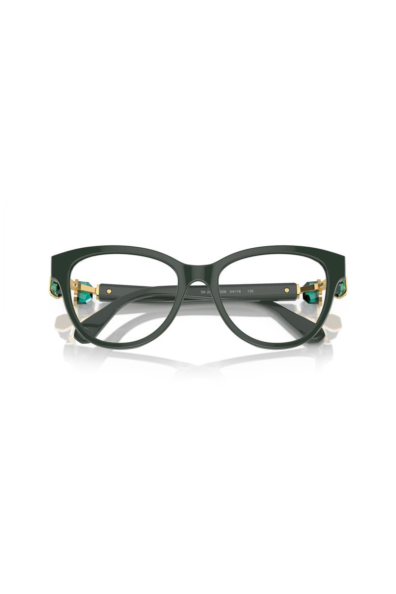 52mm Round optical glasses, Alternate, color, Green