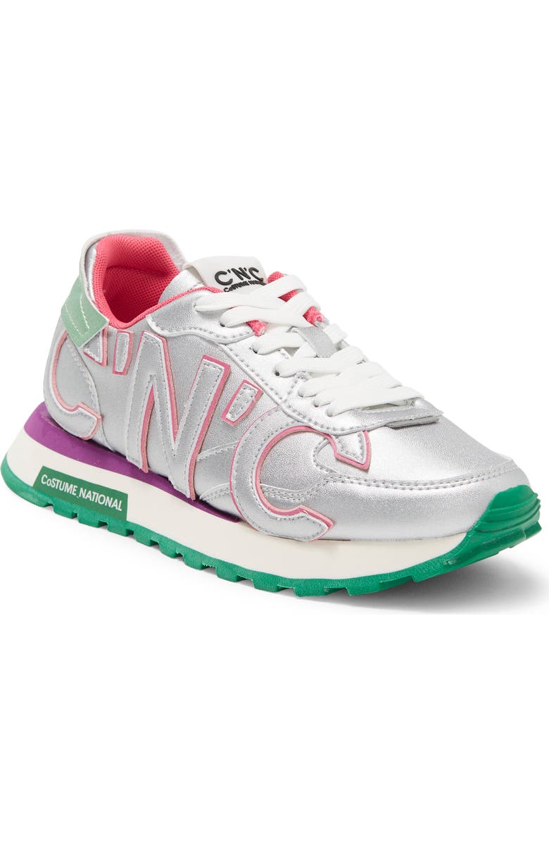 CoSTUME NATIONAL Logo Sneaker, Main, color,