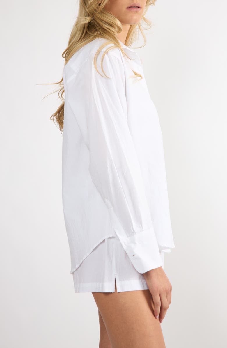 Viens Avec Moi The Everyday Boyfriend Shirt, Alternate, color, White