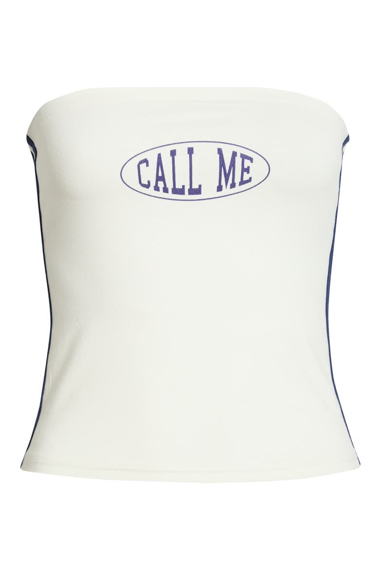 Call Me Y2K Tube Top, Alternate, color, MARSHMALLOW