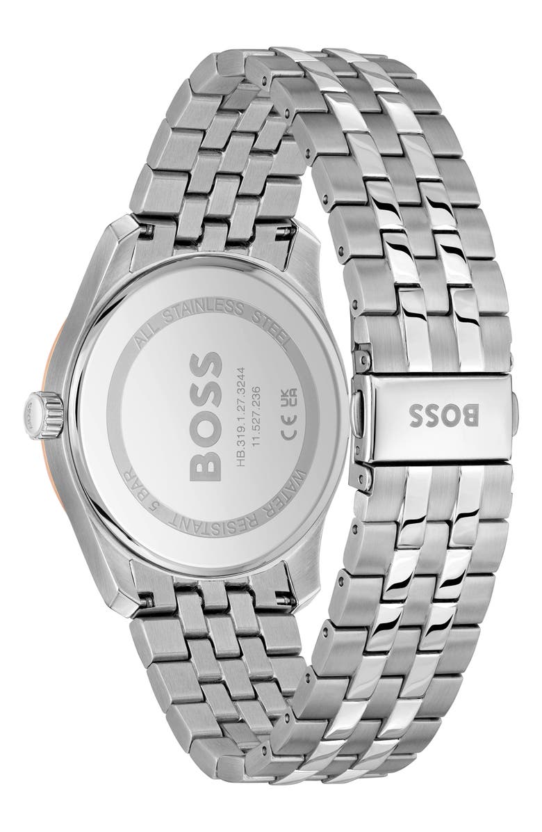 BOSS Principle Master Chronograph Watch, 41mm, Alternate, color, Gray