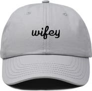 Dalix Wifey Embroidered Everyday Cap