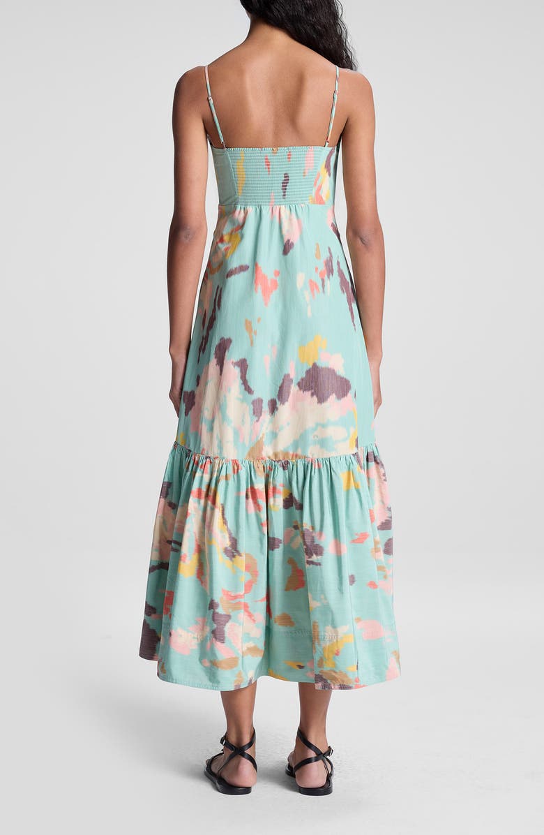 A.L.C. Lindsey Print Ruched Dress, Alternate, color, 