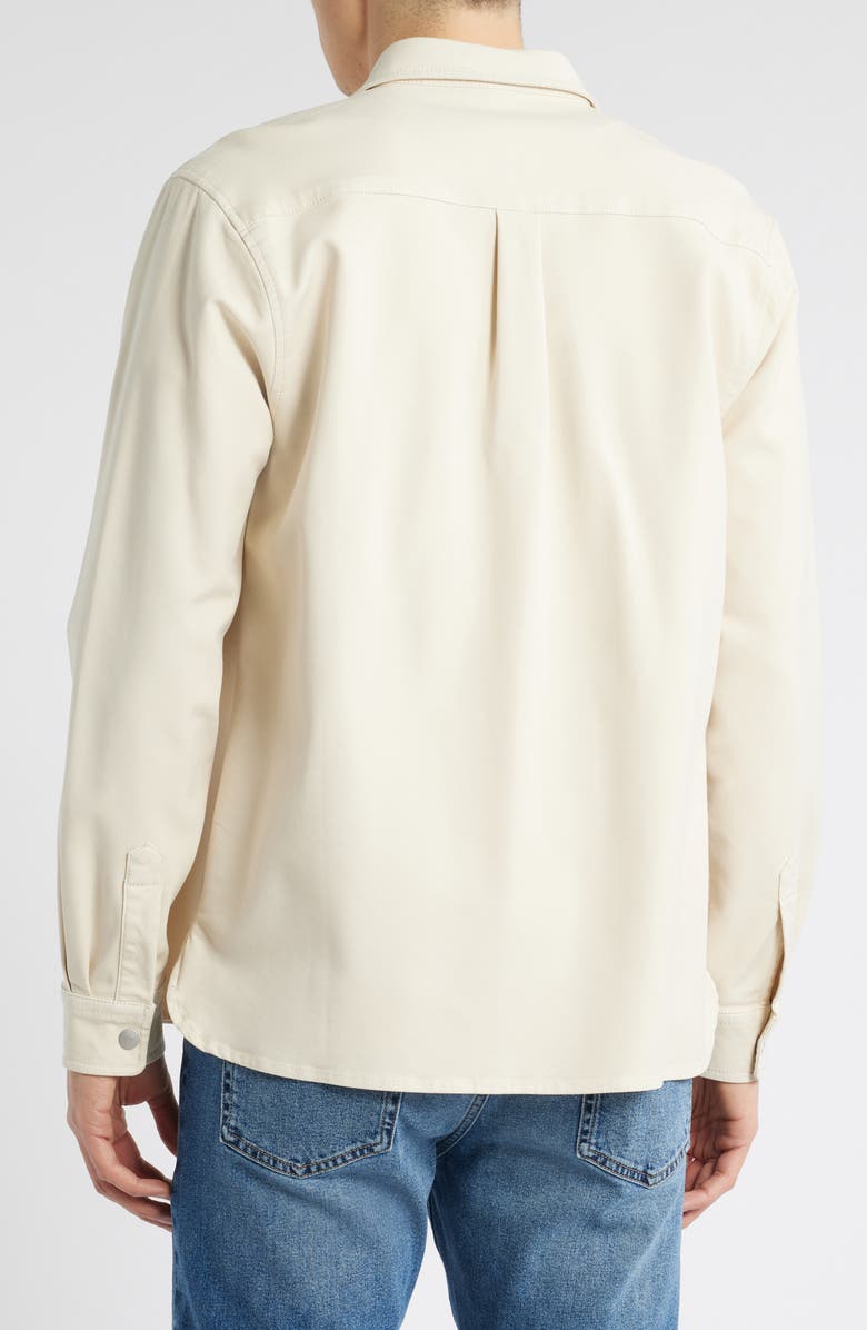 DL1961 Dominick Stretch Cotton & Viscose Snap-Up Overshirt, Alternate, color, 