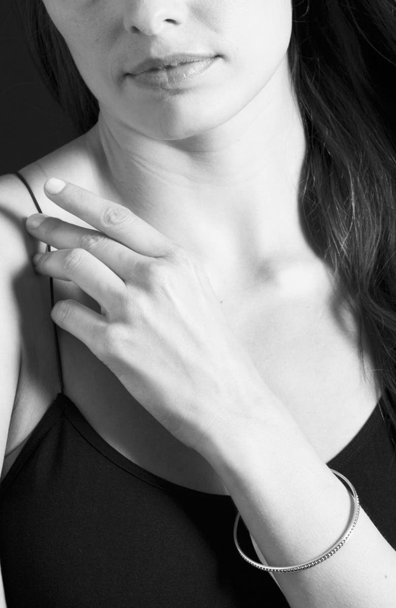 LAGOS 'Enso' Caviar Bangle, Alternate, color, 