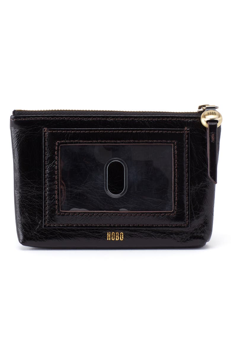 HOBO Gogo Leather Card Case, Alternate, color,