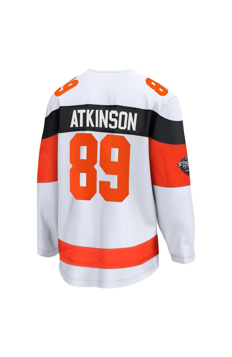 FANATICS Men's Fanatics Branded Cam Atkinson White Philadelphia Flyers ...