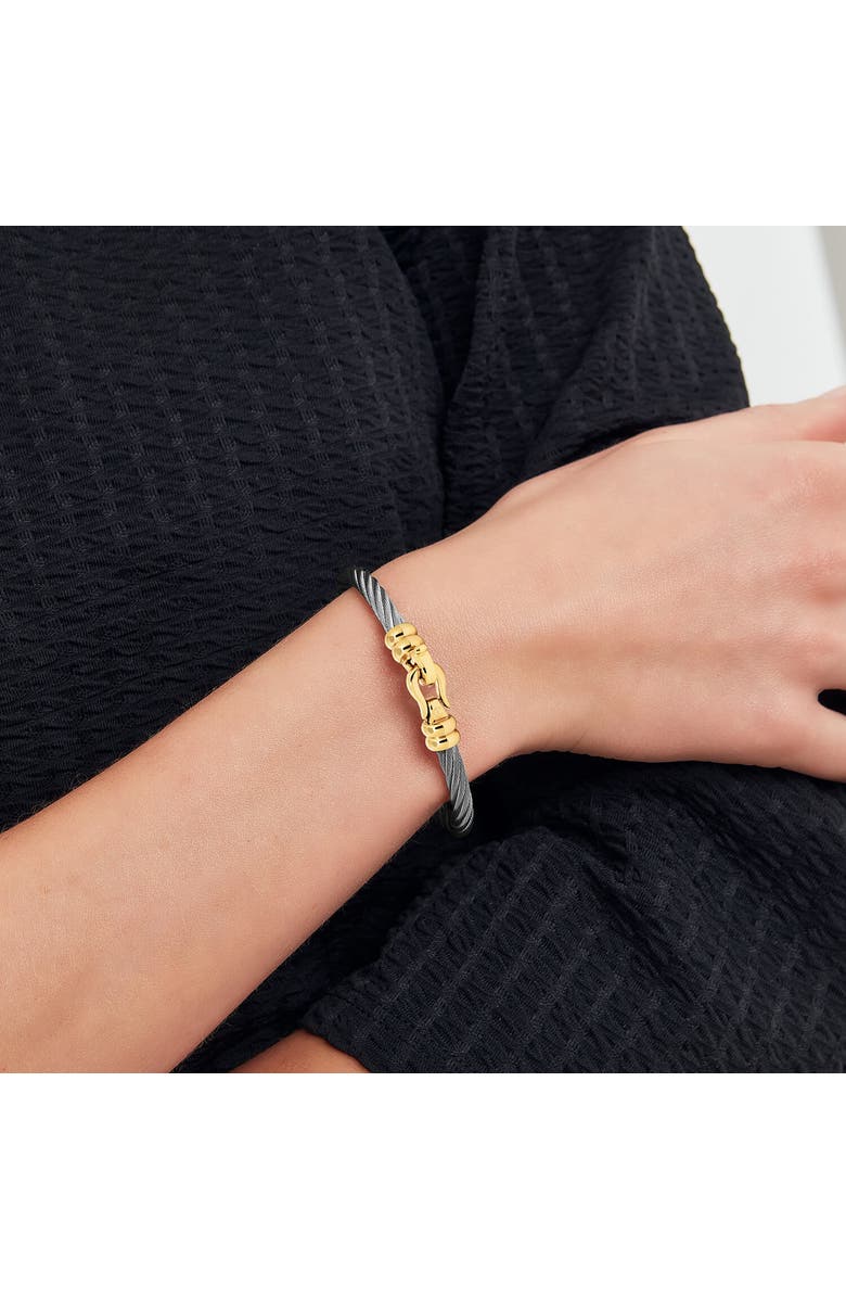 CHARRIOL Ibiza Bangle, Alternate, color, Steel/ Gold