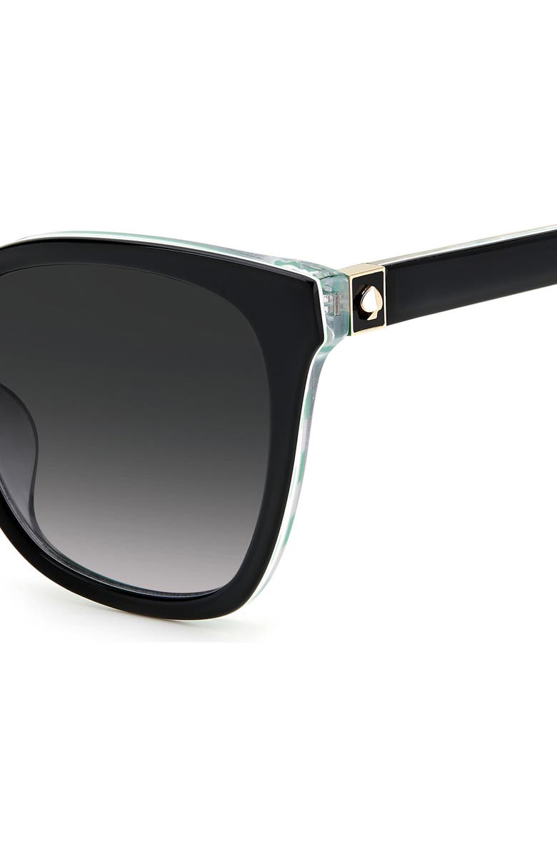 Kate Spade New York desis 55mm cat eye sunglasses, Alternate, color,