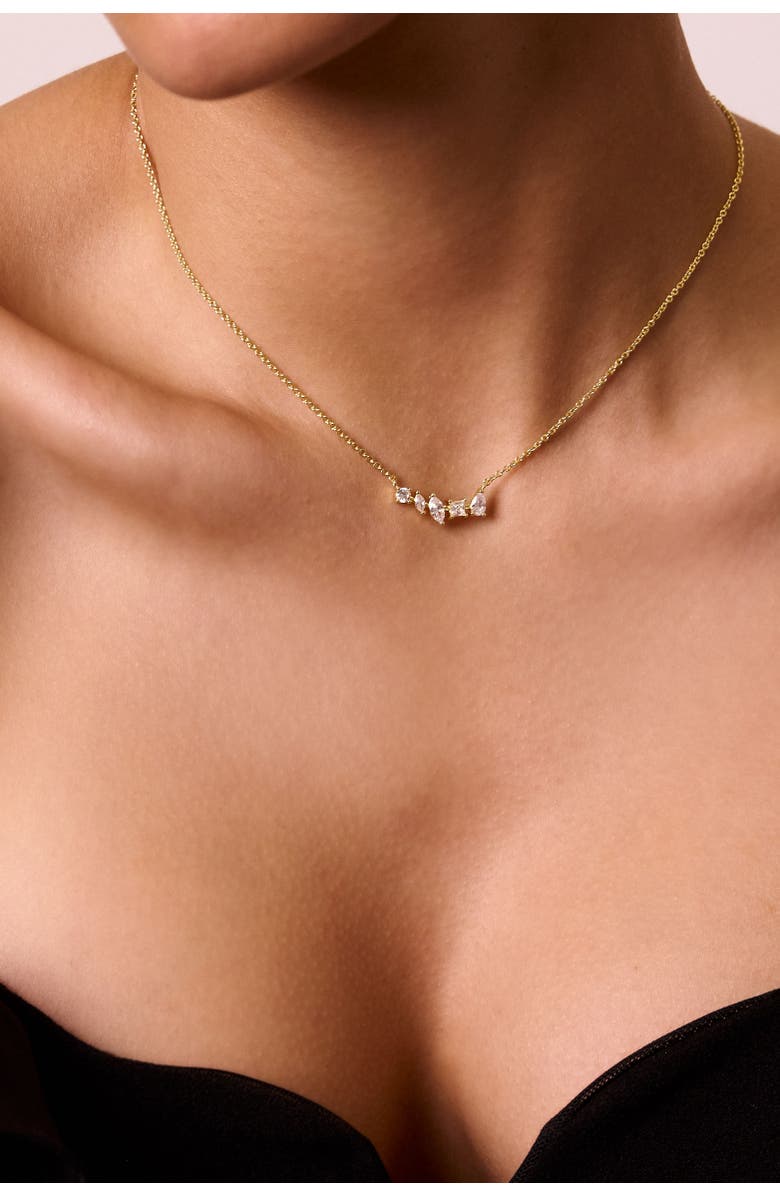 Electric Picks Kendall Necklace, Alternate, color, Gold