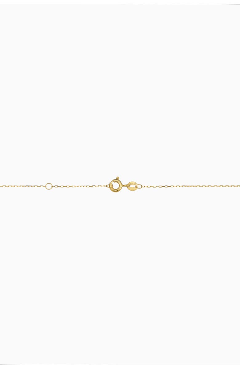 Oradina 14K Yellow Gold Freedom Dove Necklace, Alternate, color, Yellow Gold