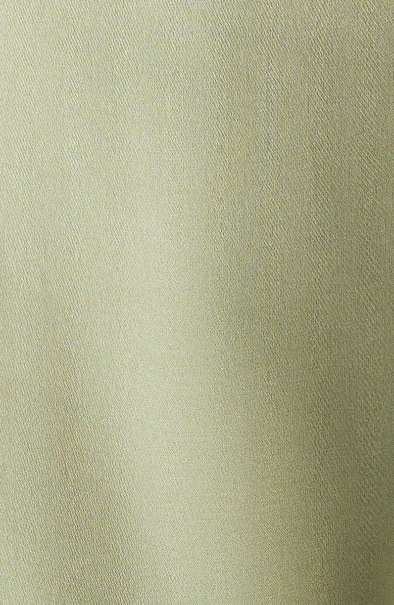 Johanna Ortiz Rodeo Rhythms Long Sleeve Silk Maxi Dress, Alternate, color, Green