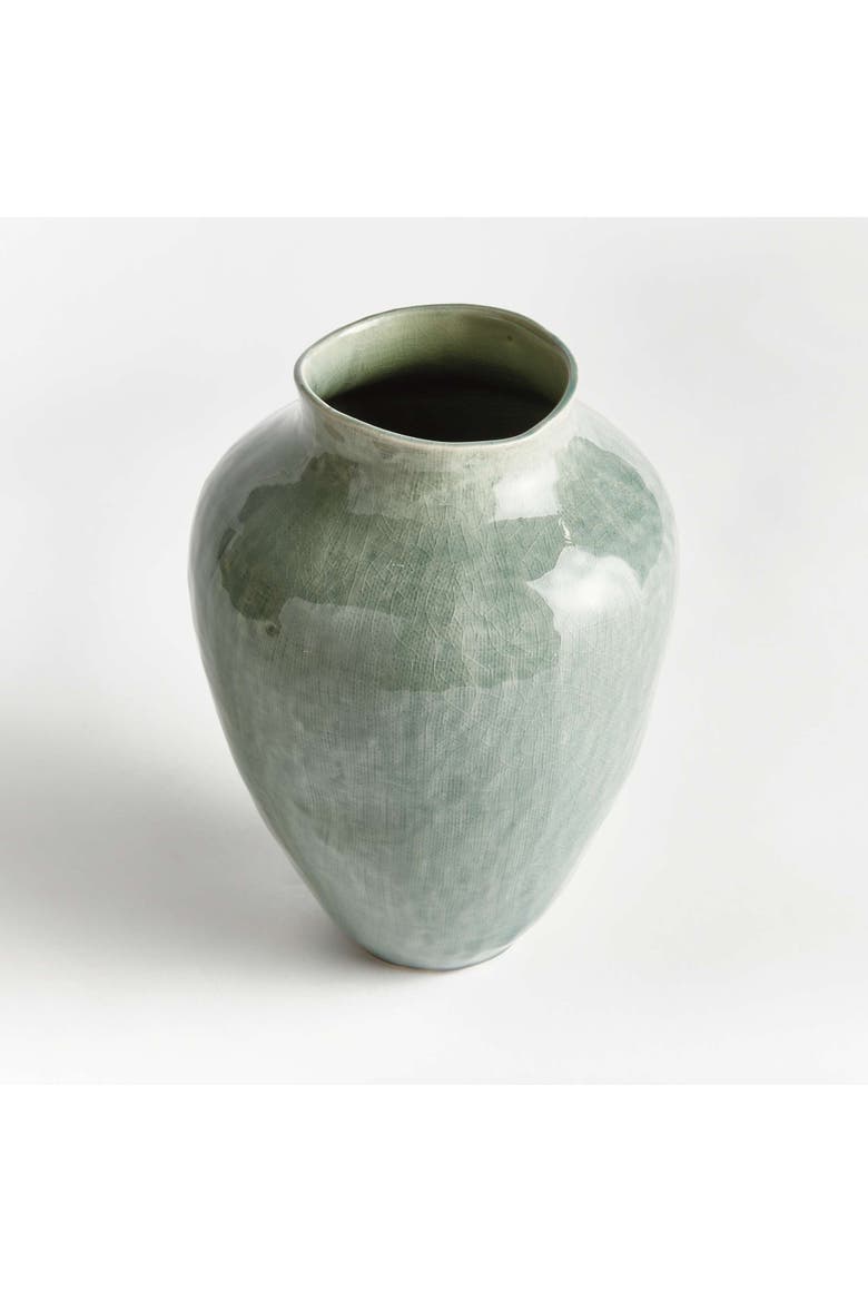 Barclay Butera Ojai Vase Small, Alternate, color, Blue