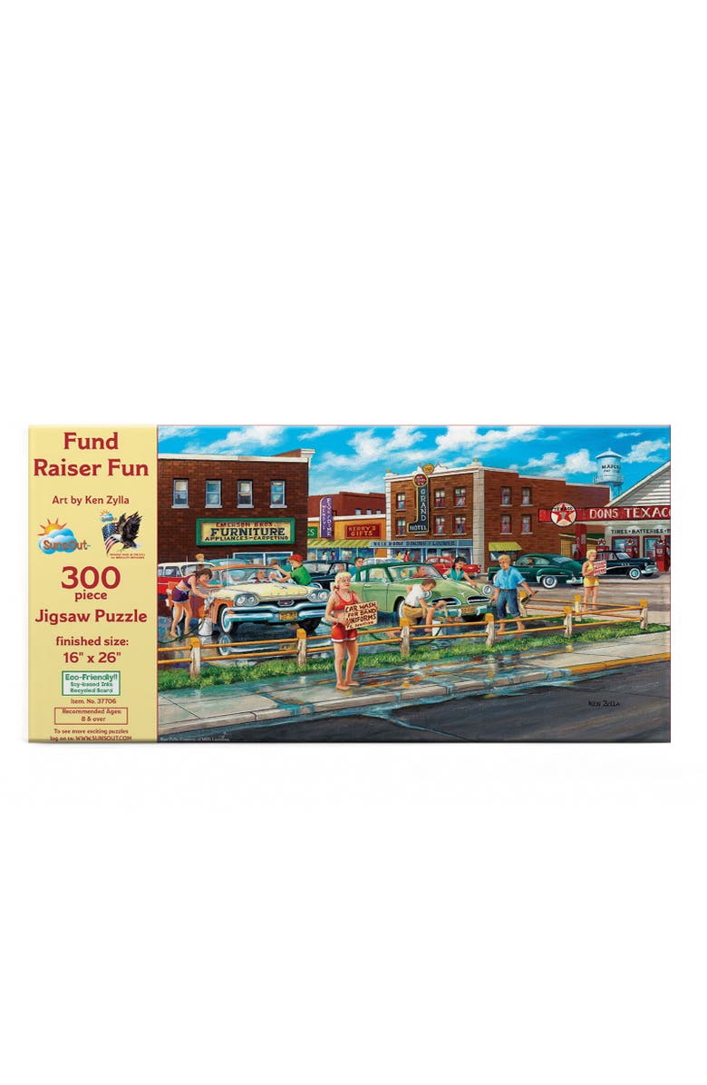 Sunsout Fundraiser Fun 300 piece Jigsaw Puzzle for Adults, Alternate, color, Multicolor
