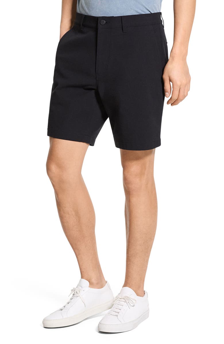 Theory Standard Flat Front Shorts, Alternate, color, 