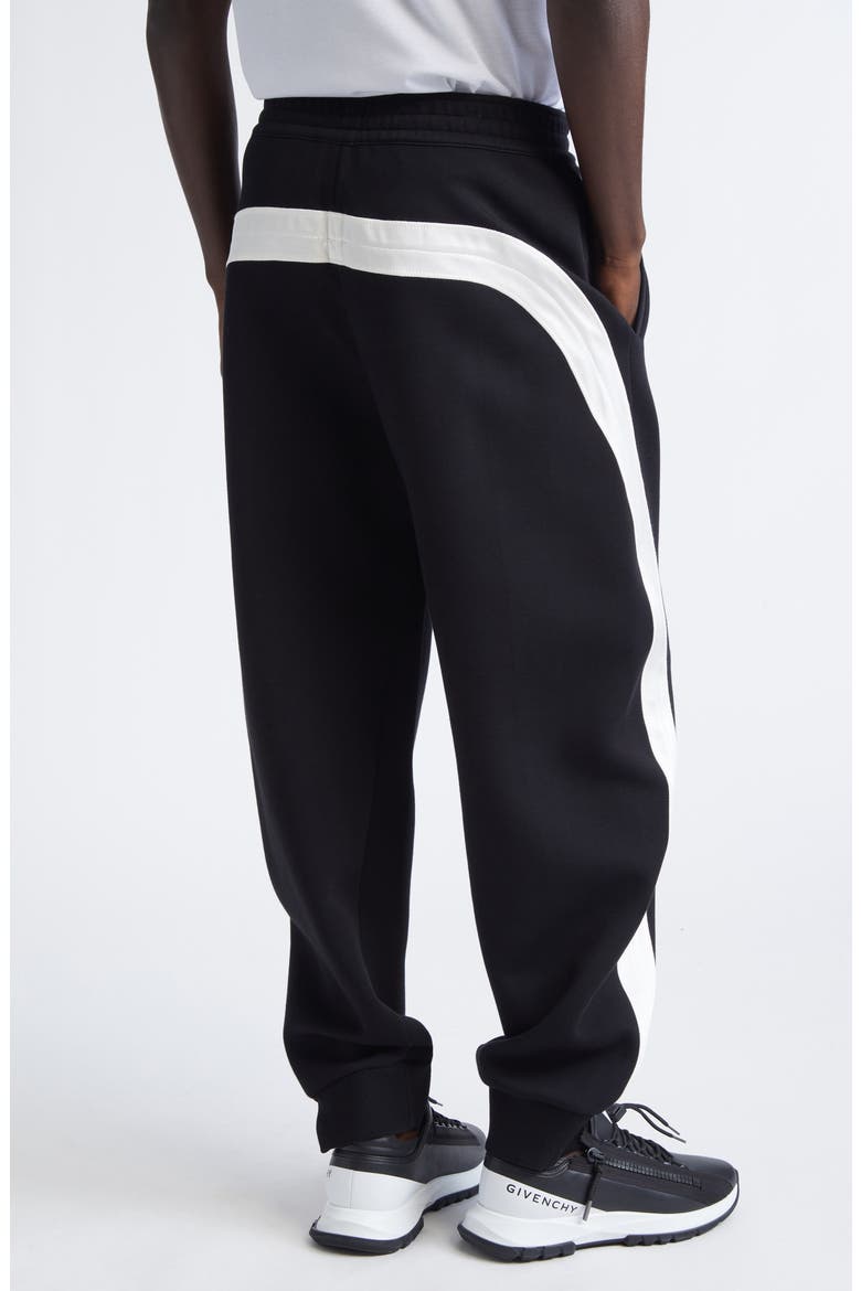 Scuba Knit Joggers, Alternate, color, BLACK