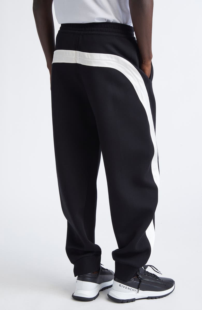 Givenchy Scuba Knit Joggers, Alternate, color, Black