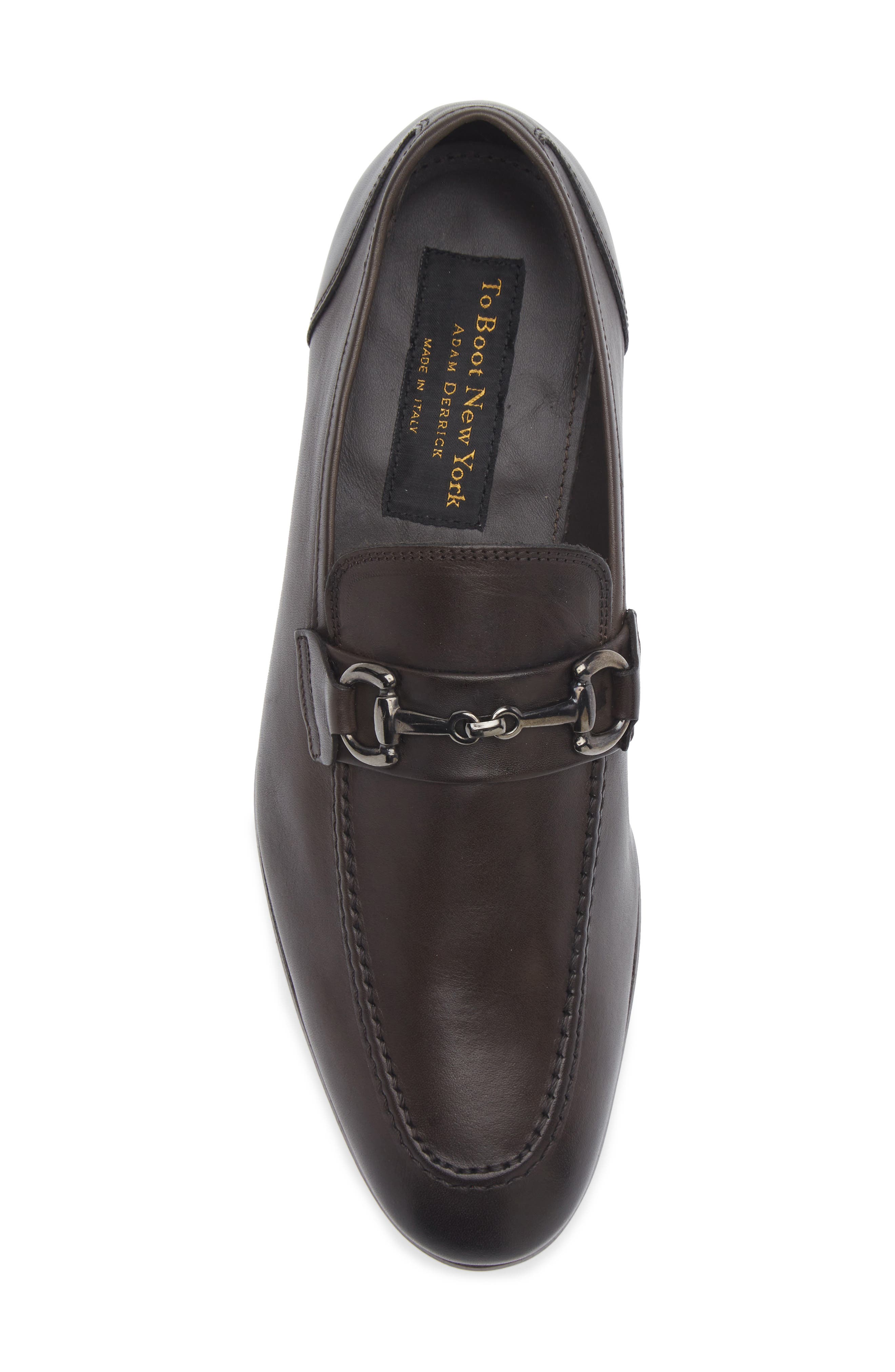 TO BOOT NEW YORK Rowland Bit Loafer, Alternate, color, Soft Crust Cacao