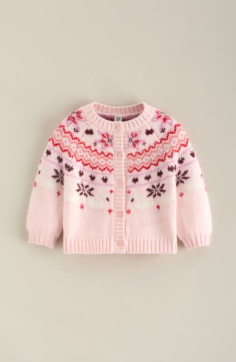 Kids' Fair Isle Cardigan