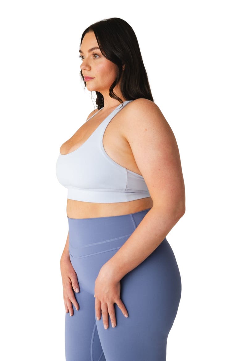Revive Racer Bra, Alternate, color, Ice