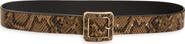 Nordstrom Mila Snake Embossed Leather Belt