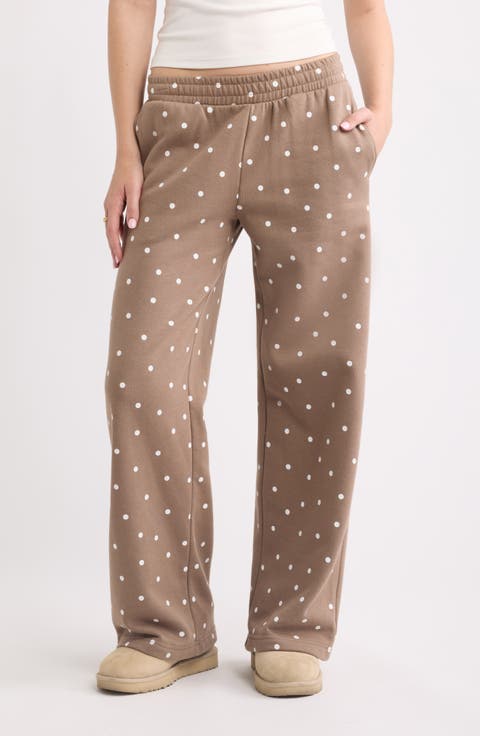 Printed Baggy Sweatpants