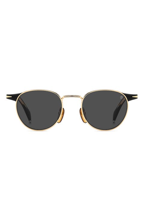 DB 1223/S 49mm Round Sunglasses