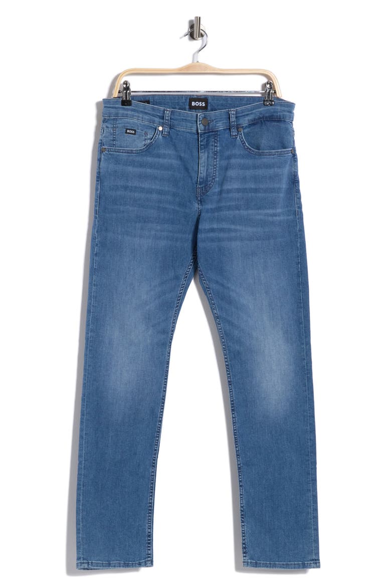 Delaware Slim Leg Jeans, Alternate, color, TURQUOISE/ AQUA