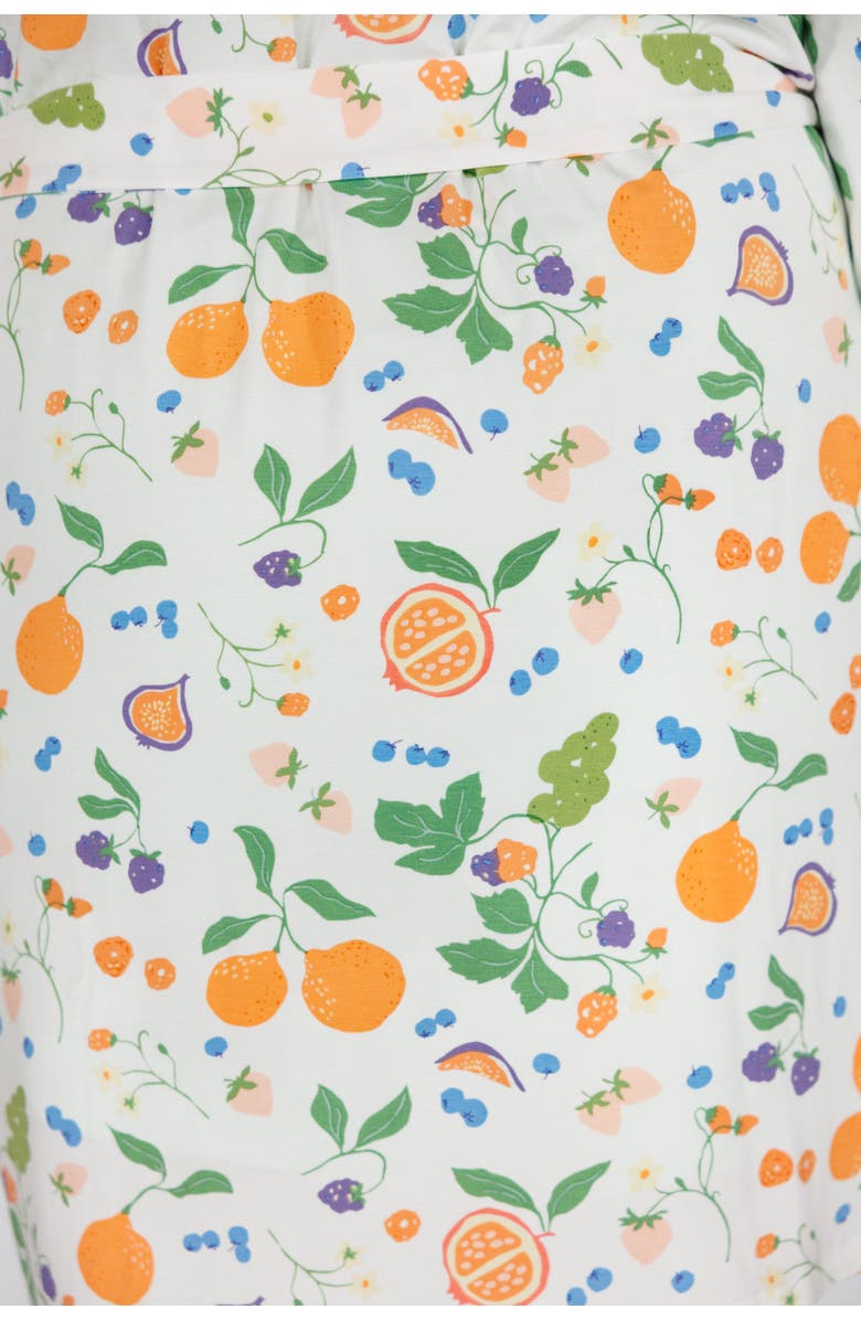 In My Sundays Short Robe, Alternate, color, Summer Spritz