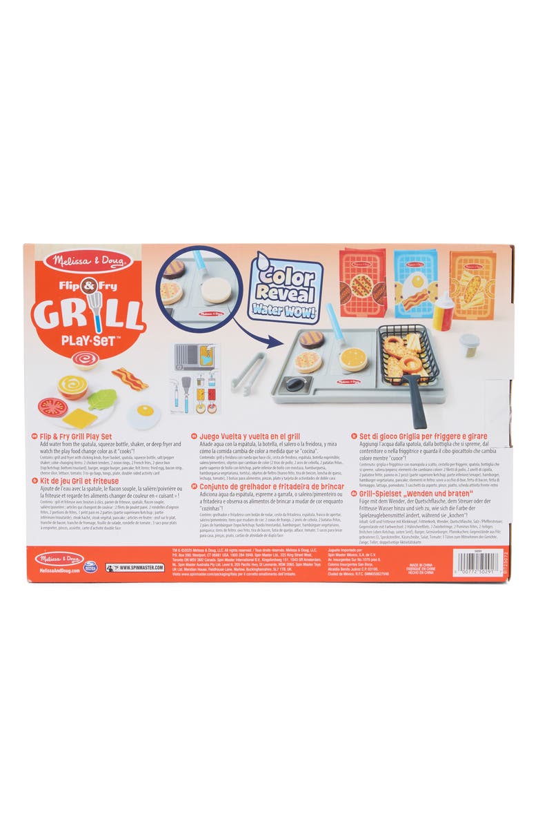 Melissa & Doug Flip & Fry Grill Playset, Alternate, color, 
