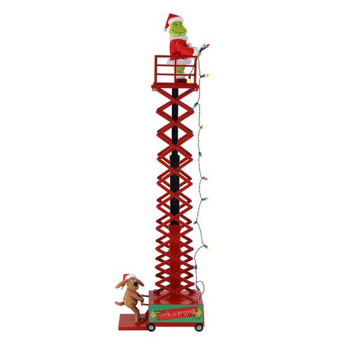50 in. Animated and Musical Lift - Grinch