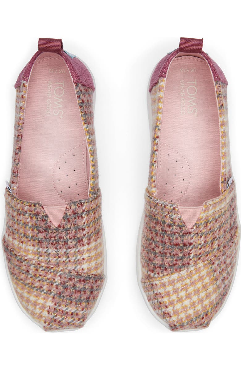 TOMS Kids' Alpargata Slip-On Sneaker, Alternate, color,