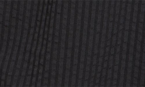 Carhartt Wip Textured Shorts With Elastic Waistband In Black