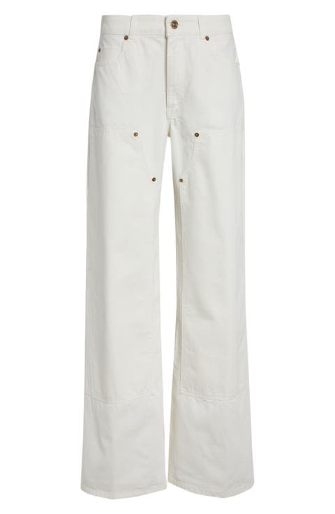 Loose Fit Denim Wide Leg Jeans