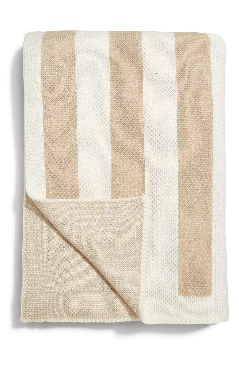 BaubleBar Read Between the Lines Throw Blanket, Alternate, color, Neutral-Z