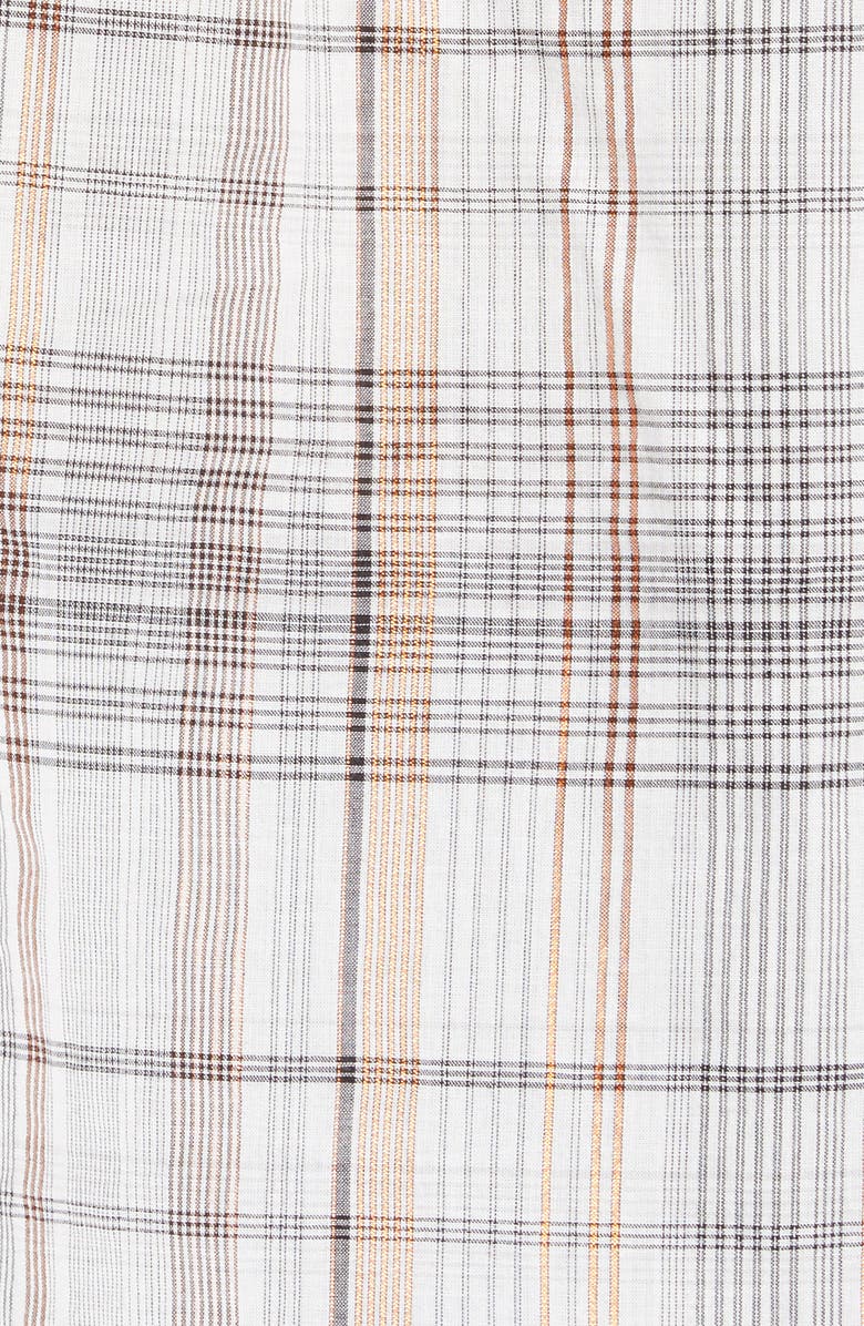 La Vie Rebecca Taylor Metallic Plaid Shirt, Alternate, color, 