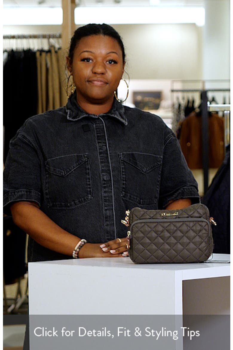 Small Metro Quilted Nylon Camera Bag video