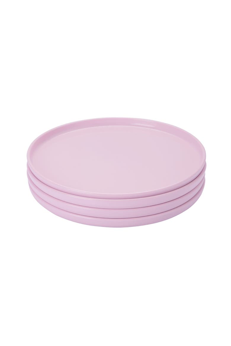 4 Plate Set, Main, color, Pink