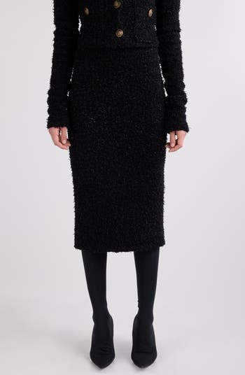 【関税&送料込】Balenciaga Balenciaga Tweed Pencil Skirt Balenciaga Shimmer Tweed Pencil Skirt | Nordstrom