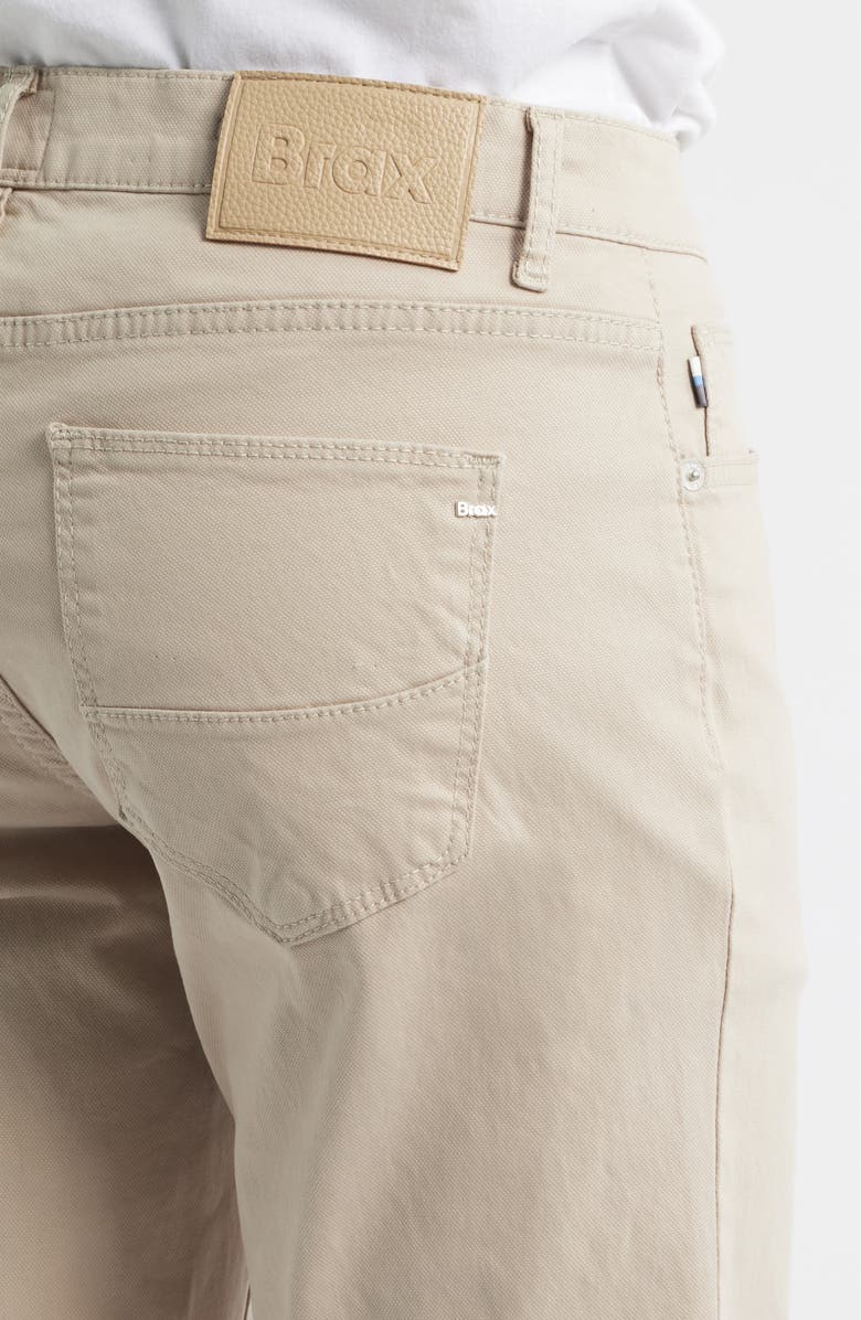 Brax Cadiz Stretch Cotton Pants, Alternate, color, Ivory