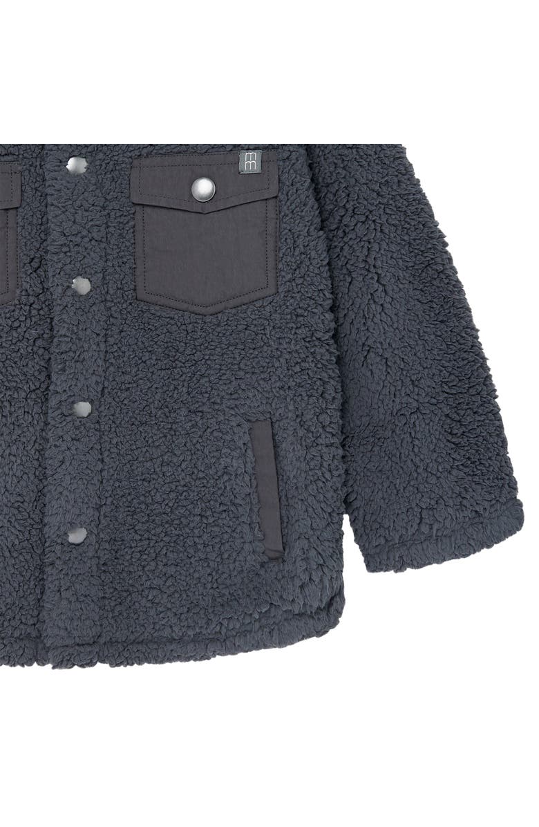 Modern Moments<sup>™</sup> by Gerber Microplush Shacket, Alternate, color, Dark Gray