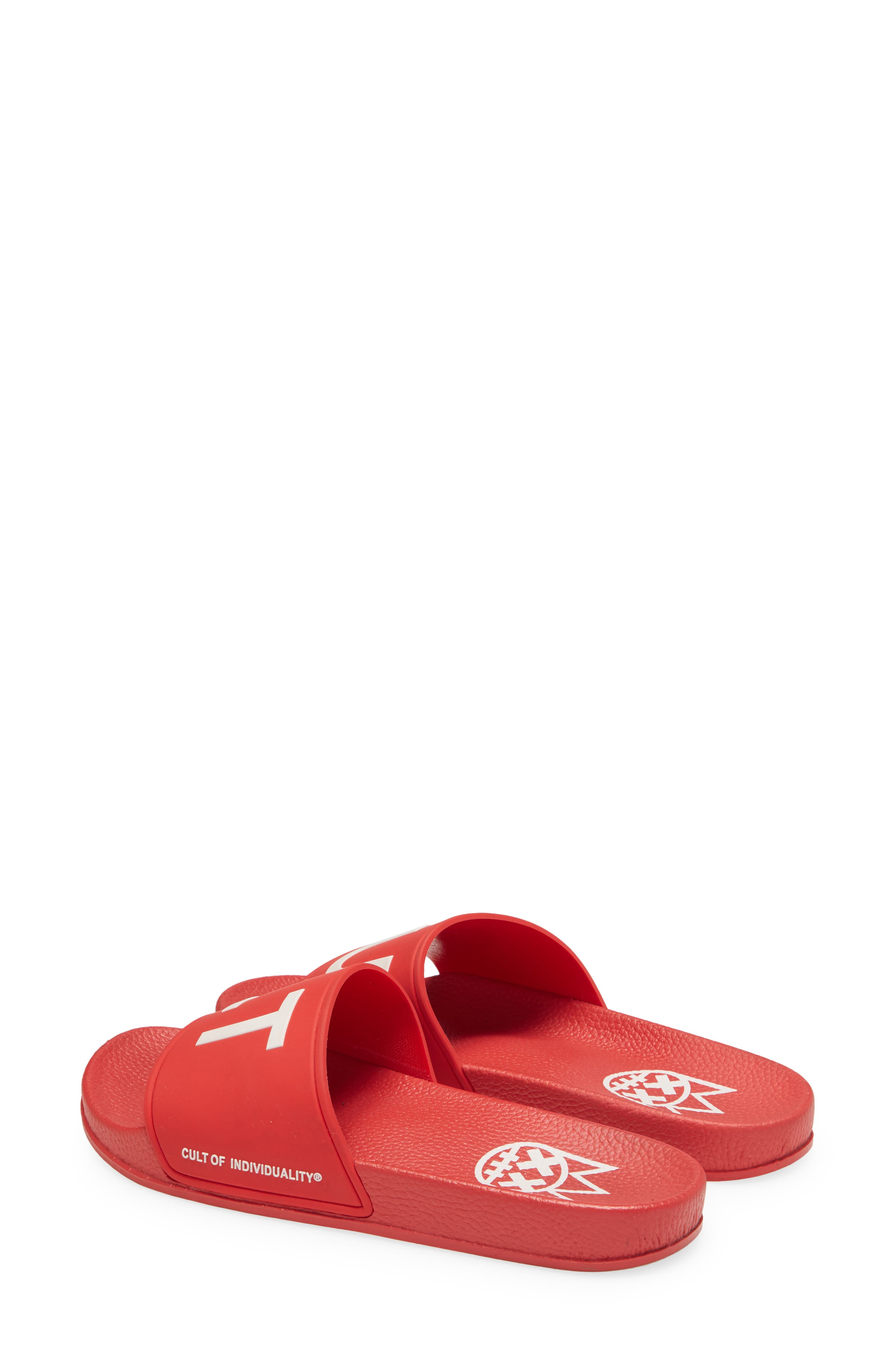 Cult of Individuality Men's Slides with Socks, Alternate, color, 