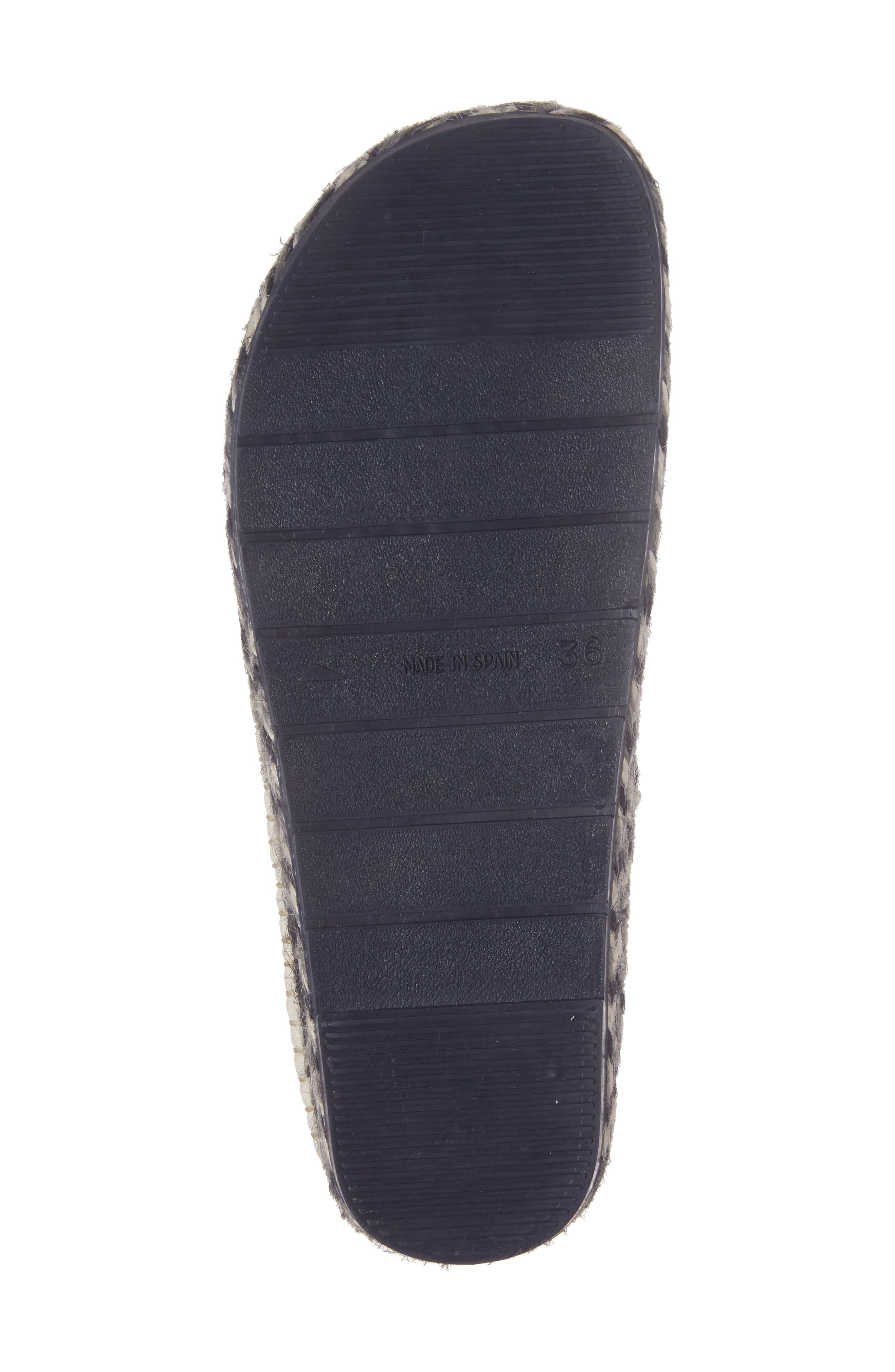 Toni Pons Espadrille Platform Bootie with Faux Fur Lining, Alternate, color, Ecru Felt